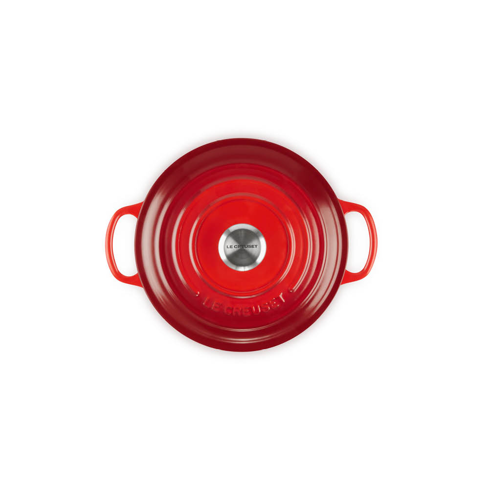 Le Creuset Guss-Bräter rund 22 cm "Signature" 498927