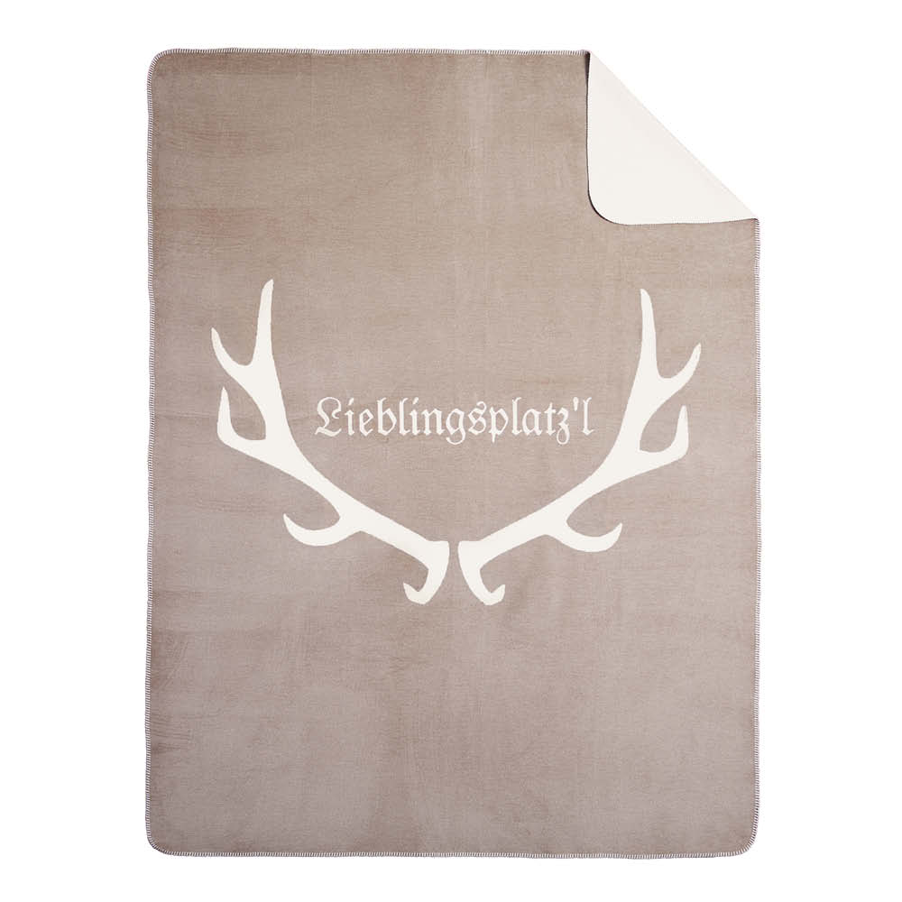 Tre-Pini Decke "Lieblingsplatzl" 633105