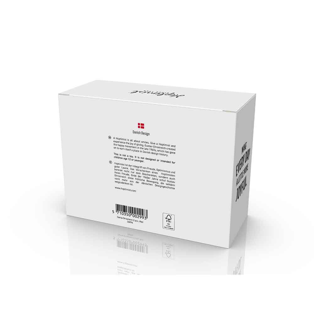 Hoptimist Santa Ornament 661482