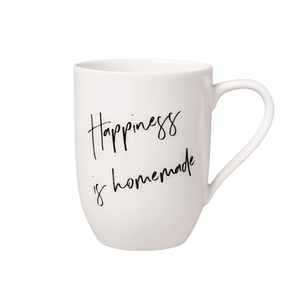 Villeroy & Boch Henkelbecher "Statement Happiness is homemade" 625185