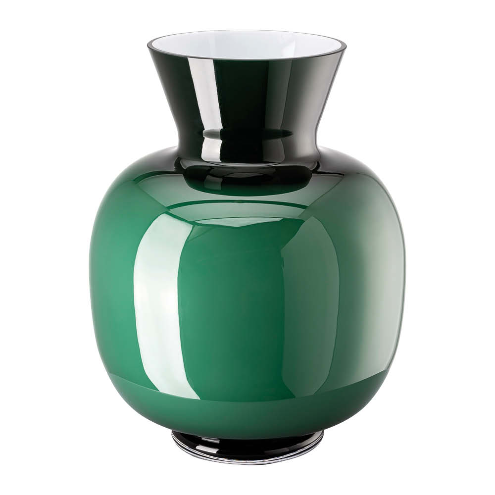 Rosenthal Glas Vase "Anna Green" 641957