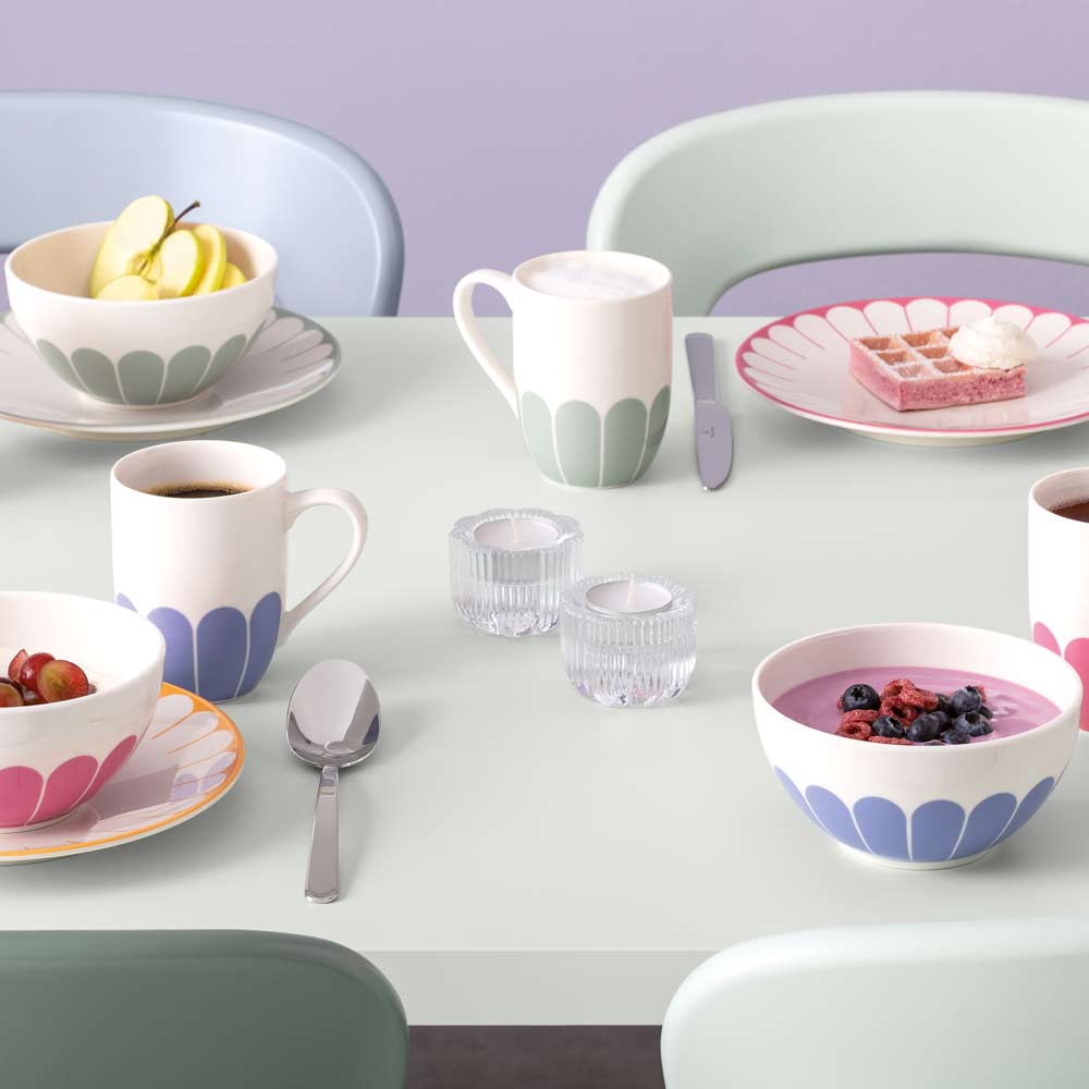 Villeroy & Boch Henkelbecher "Fleur" Purpur 654170