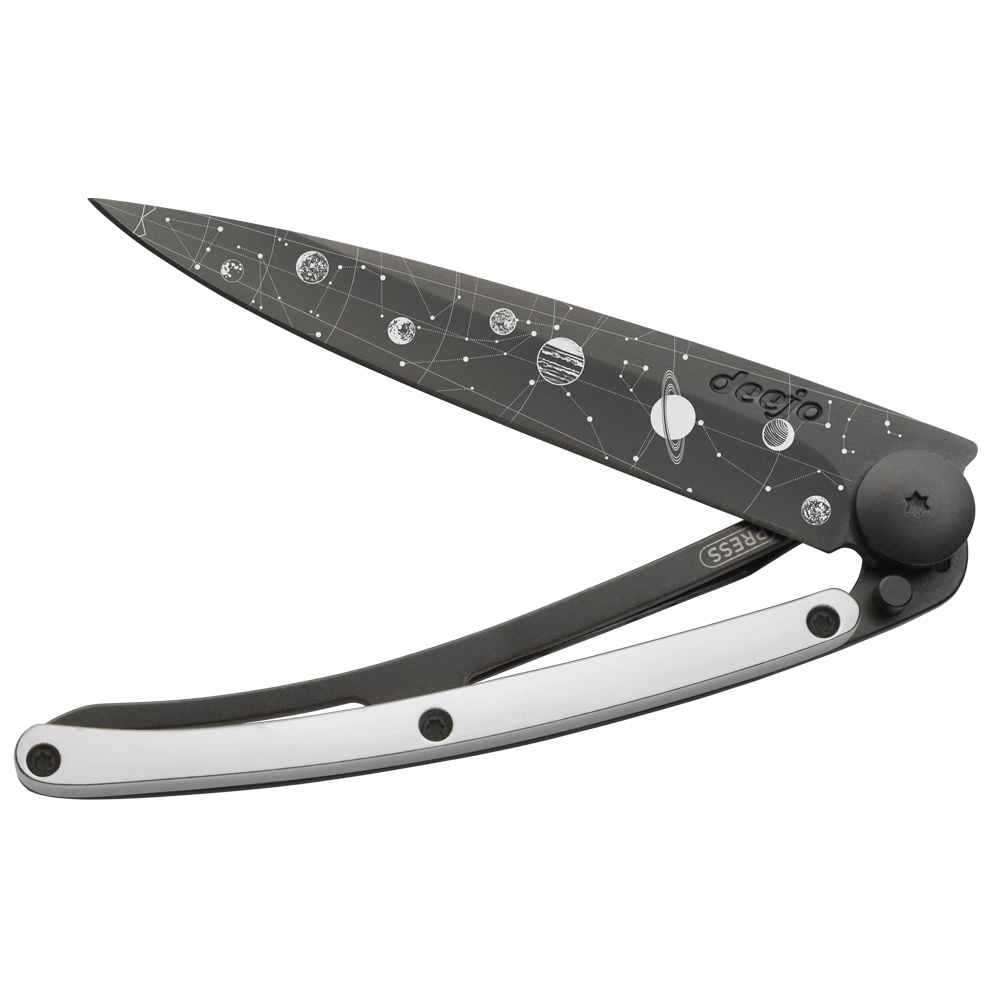 Deejo Taschenmesser Weißgold "Astro" 27g 606913