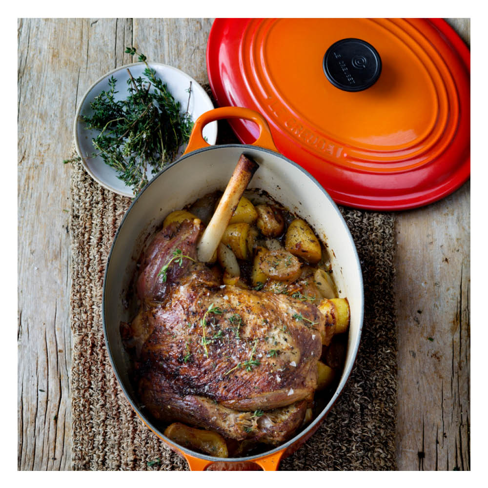 Le Creuset Guss-Bräter oval 31 cm "Signature" 498941