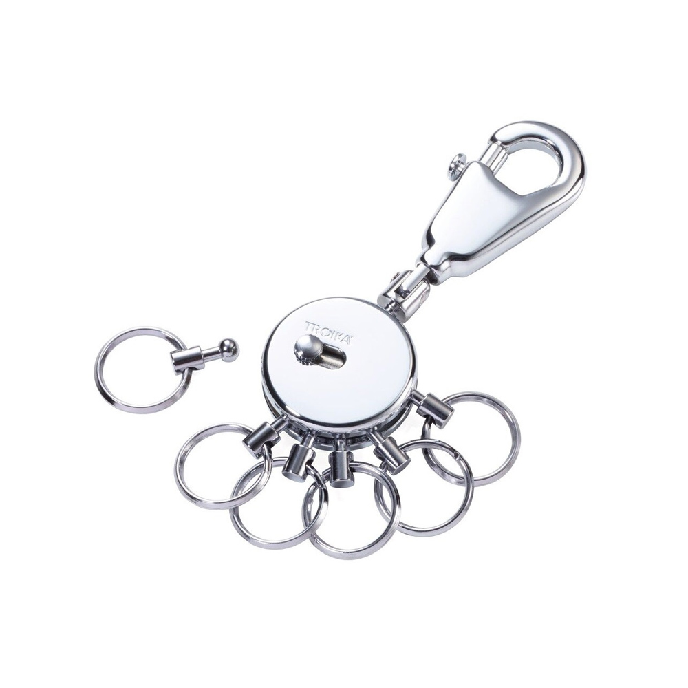 Troika Schlüsselanhänger, rund, glänzend 586963