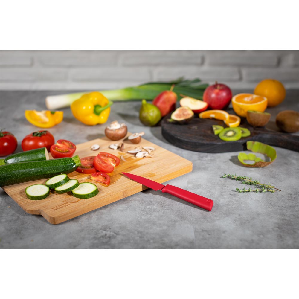 Kuhn Rikon Rüstmesser gezackt "Colori+" 501824