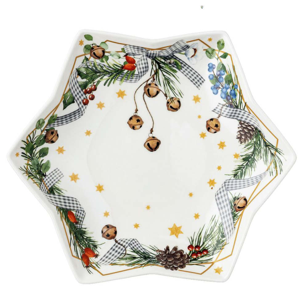 Hutschenreuther Sternenschale "Süßer die Glocken nie klingen" 641783