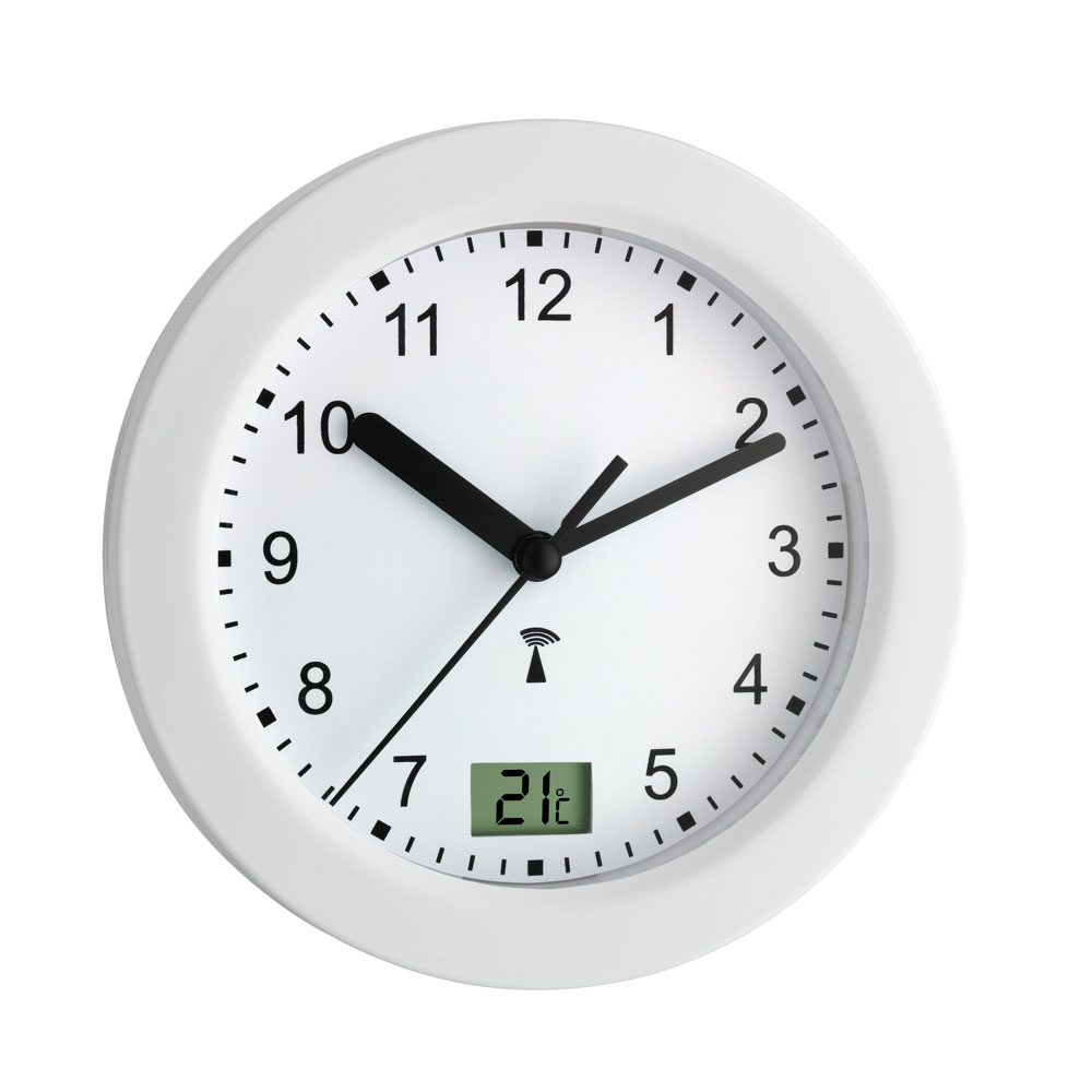 TFA Analoge Funk-Badezimmeruhr 405510