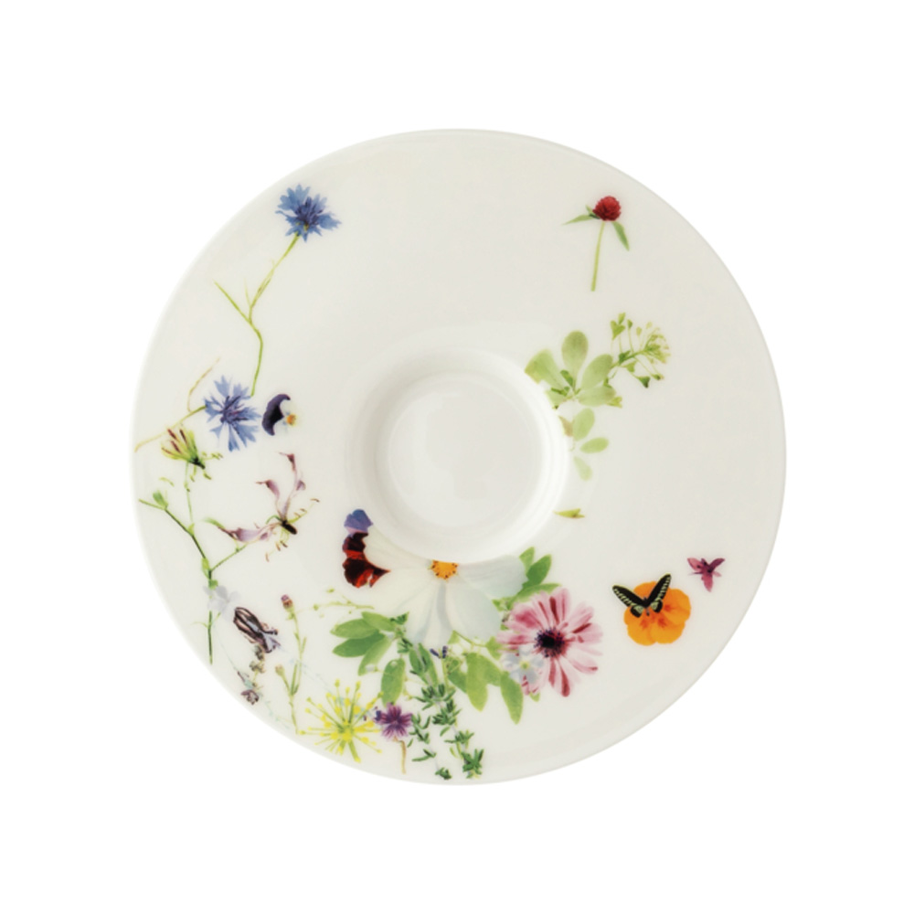 Rosenthal Espresso-Untertasse "Brillance Grand Air" mit Fahne 611788