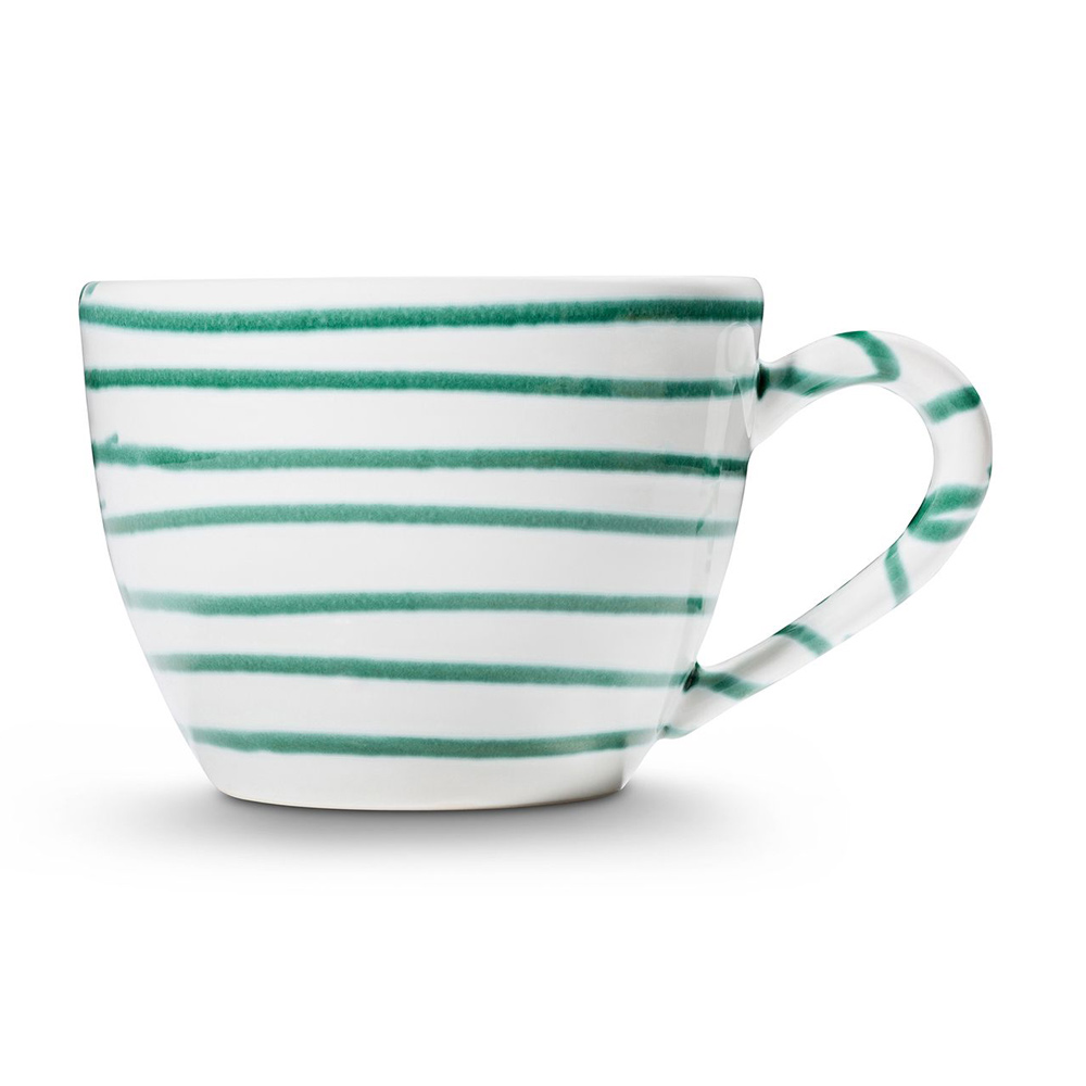 Gmundner Teetasse Maxima "Grüngeflammt" 368884