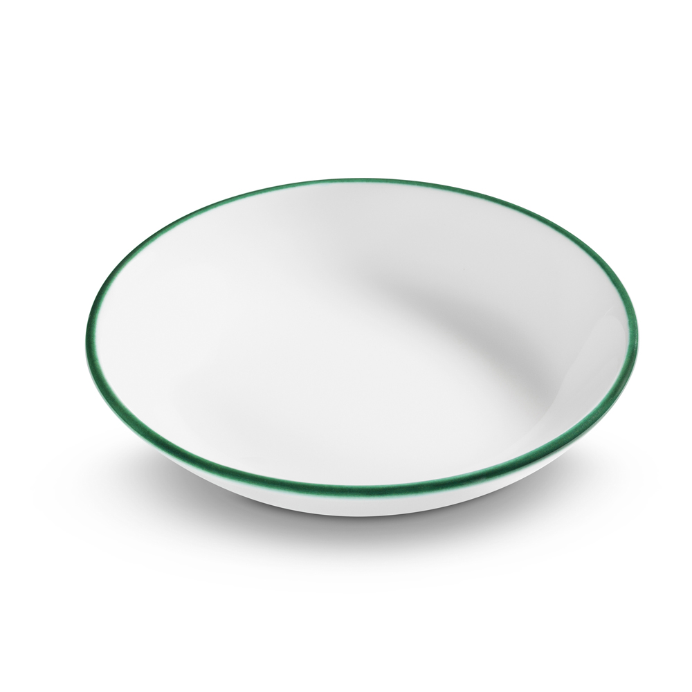 Gmundner Suppenteller "Grüner Rand" 475749