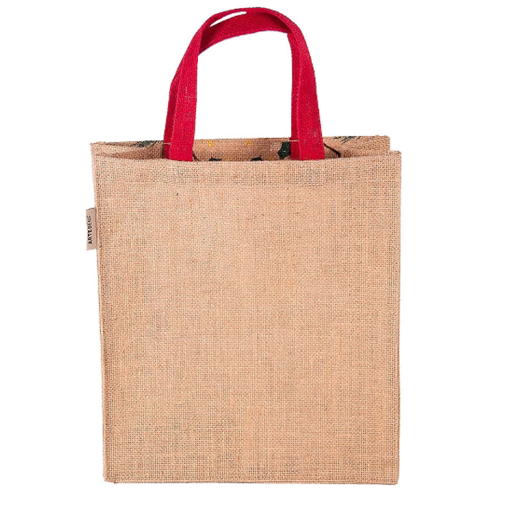 Artebene Geschenktasche Natur Grün 26x32cm, Zweige 644202