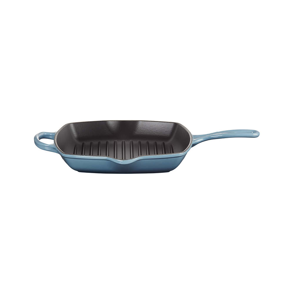 Le Creuset Grillpfanne quadratisch Chambray "Signature" 640362