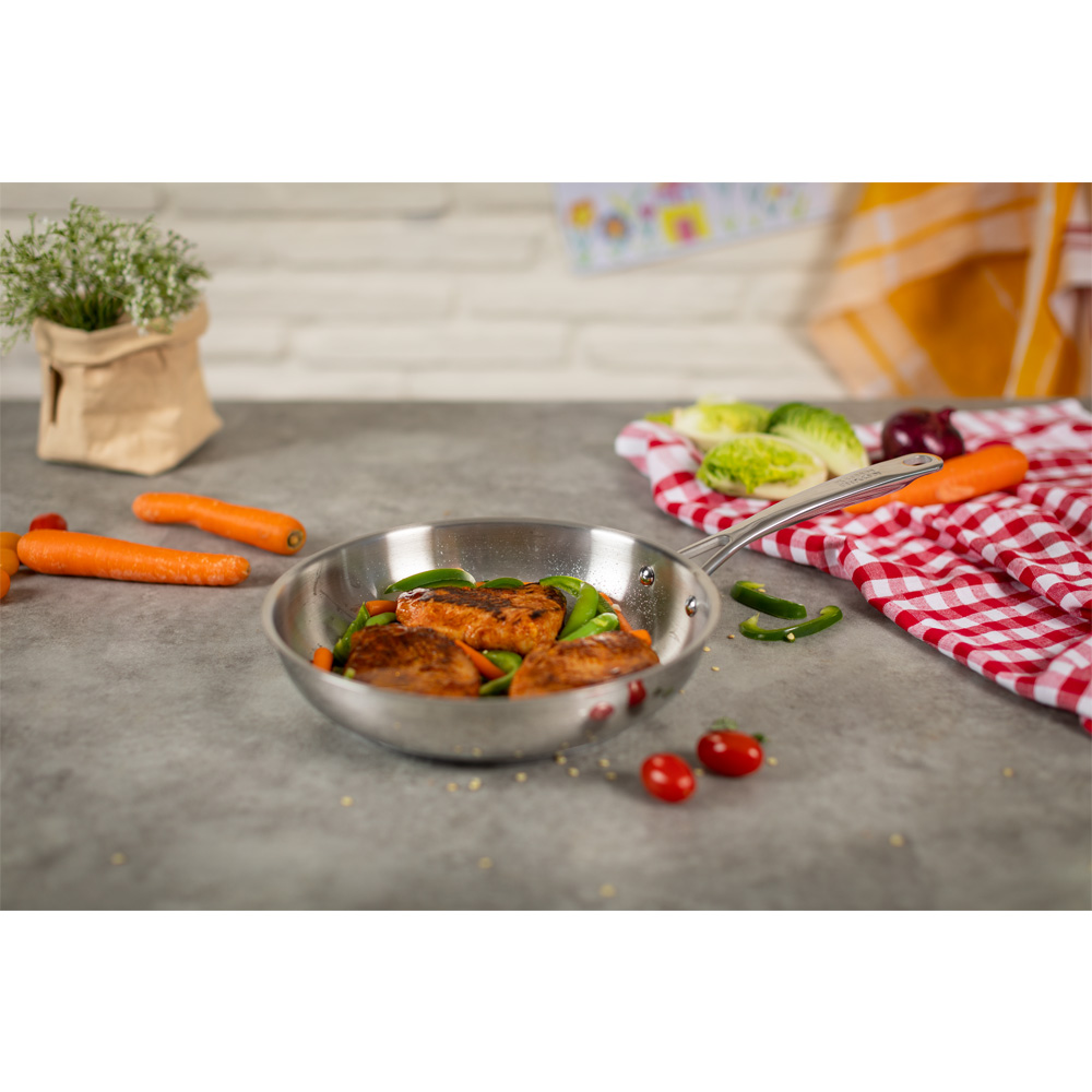 Kuhn Rikon Edelstahl-Bratpfanne "Allround" 620783