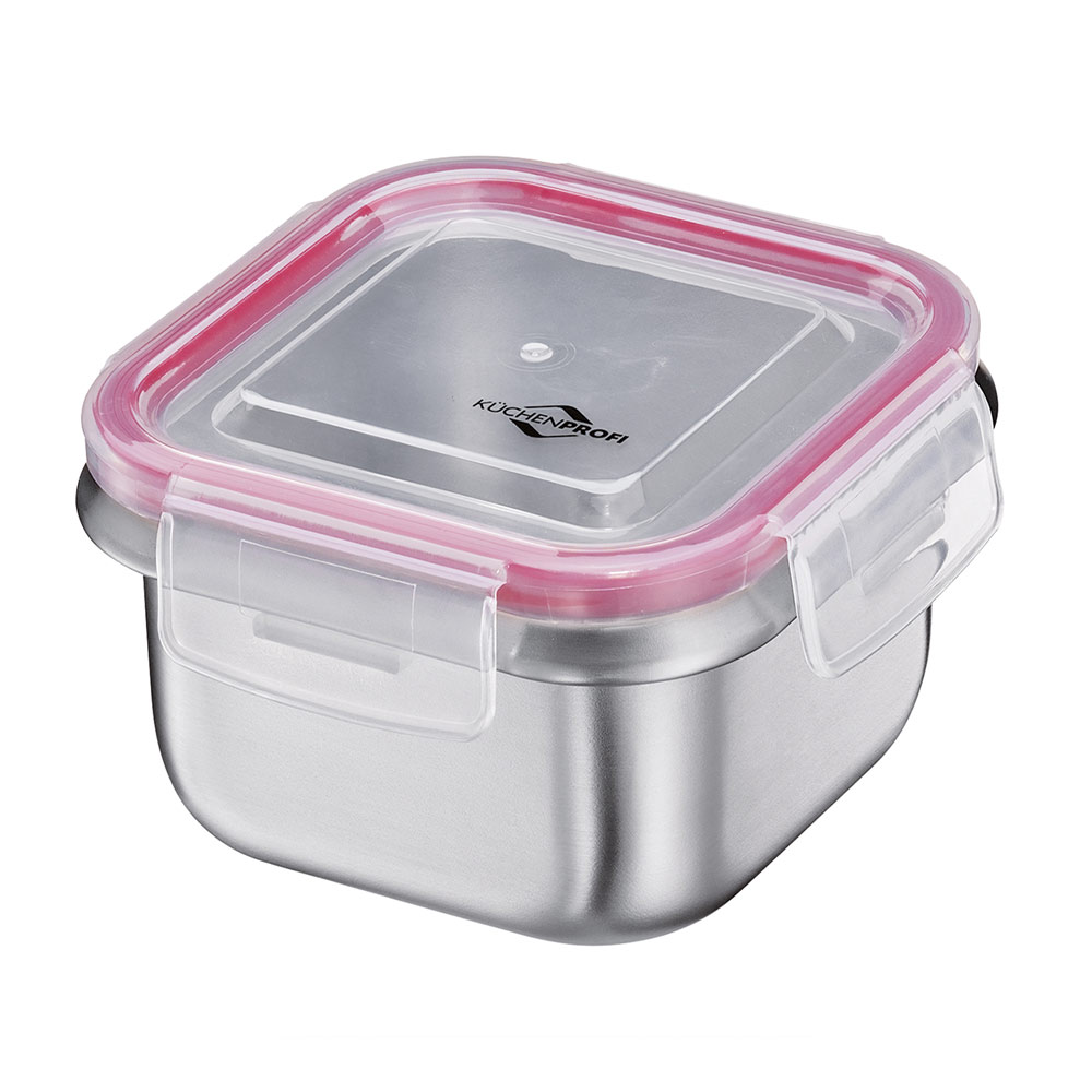 Küchenprofi Lunchbox/Vorratsdose Edelstahl quadratisch 595154