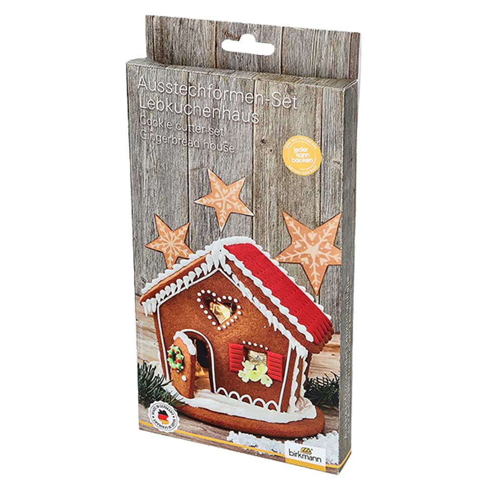 RBV Birkmann Ausstecher 6er-Set "Lebkuchenhaus" 615407