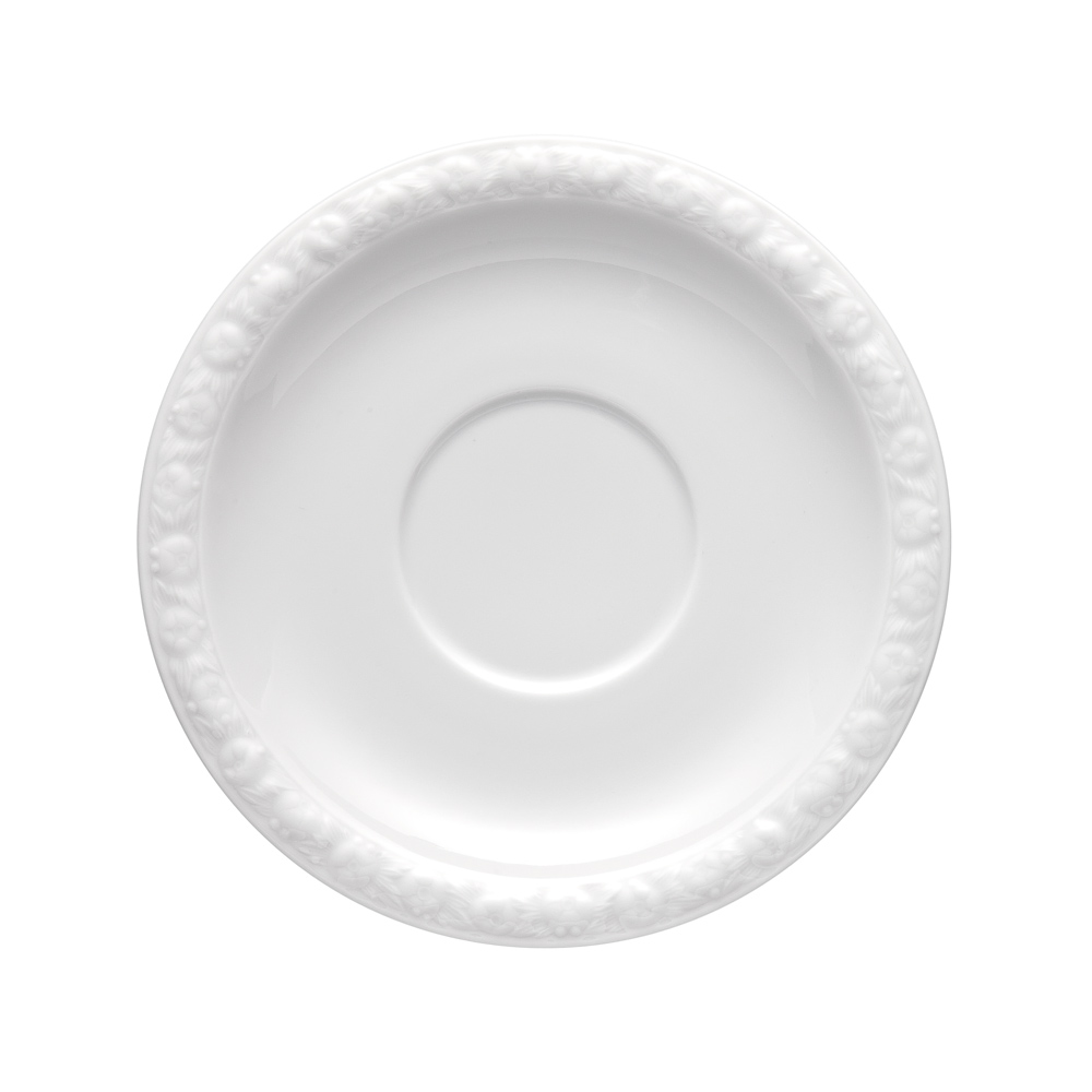 Rosenthal Aroma-Untertasse "Maria weiß" 128382