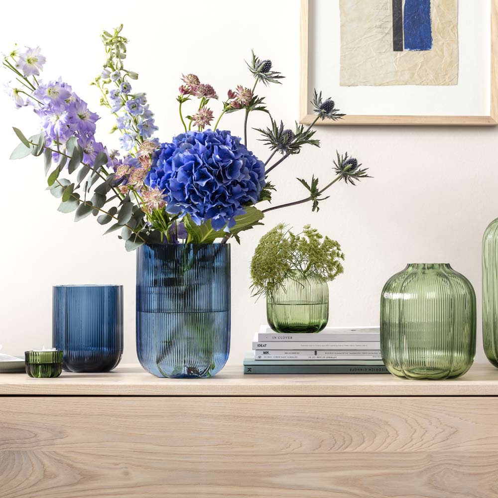 Villeroy & Boch Kerzenständer 2 in 1 "Fleur " Grün 653445