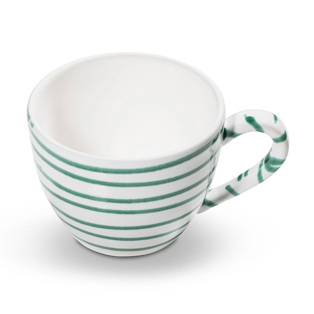 Gmundner Teetasse Maxima "Grüngeflammt" 368884