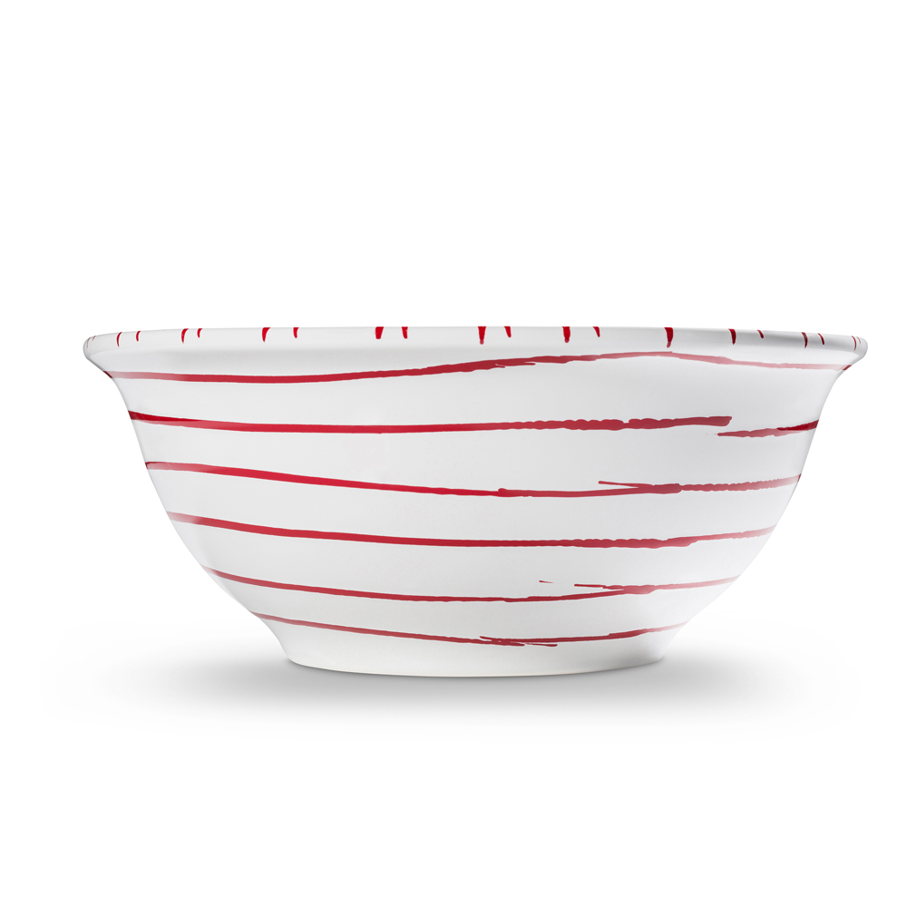 Gmundner Salatschüssel "Rotgeflammt" 353156