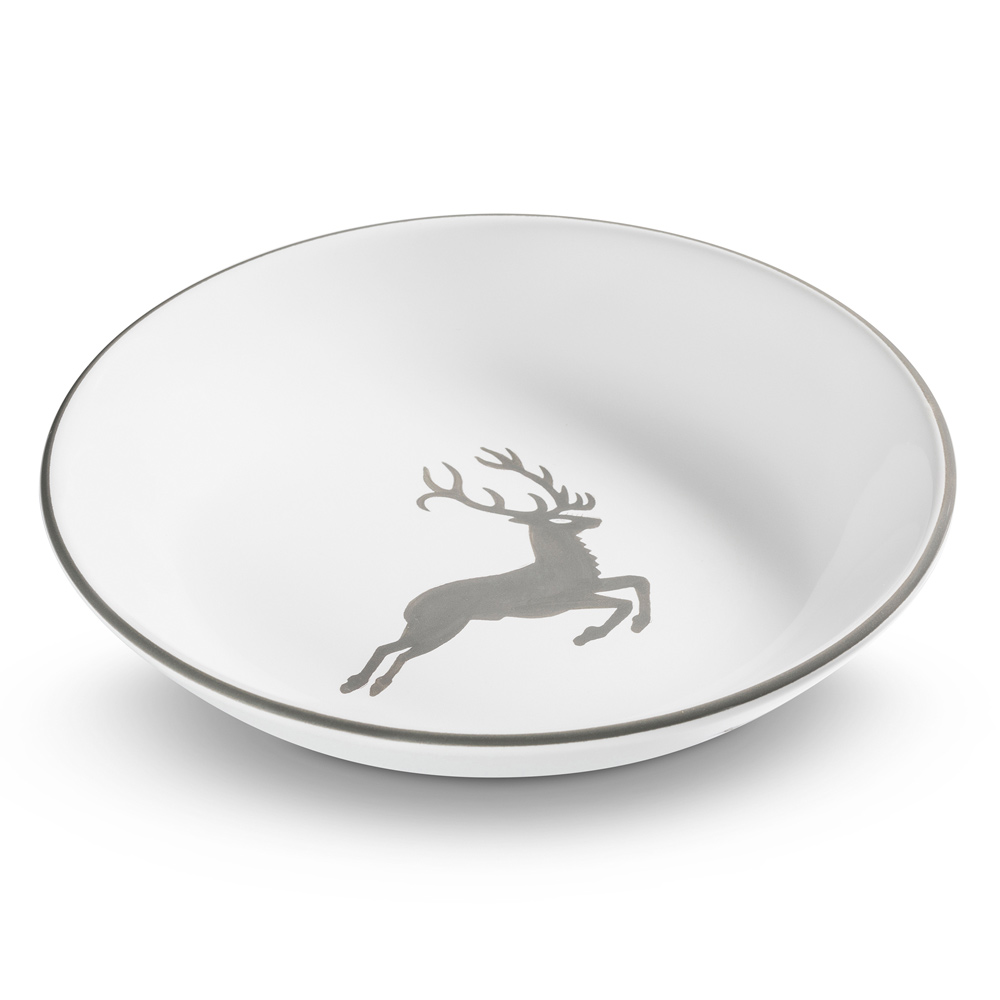 Gmundner Suppenteller "Grauer Hirsch" 390819