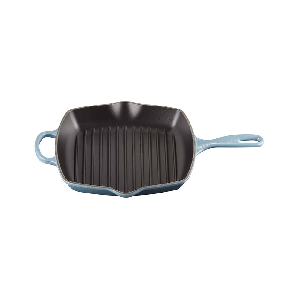 Le Creuset Grillpfanne quadratisch Chambray "Signature" 640362