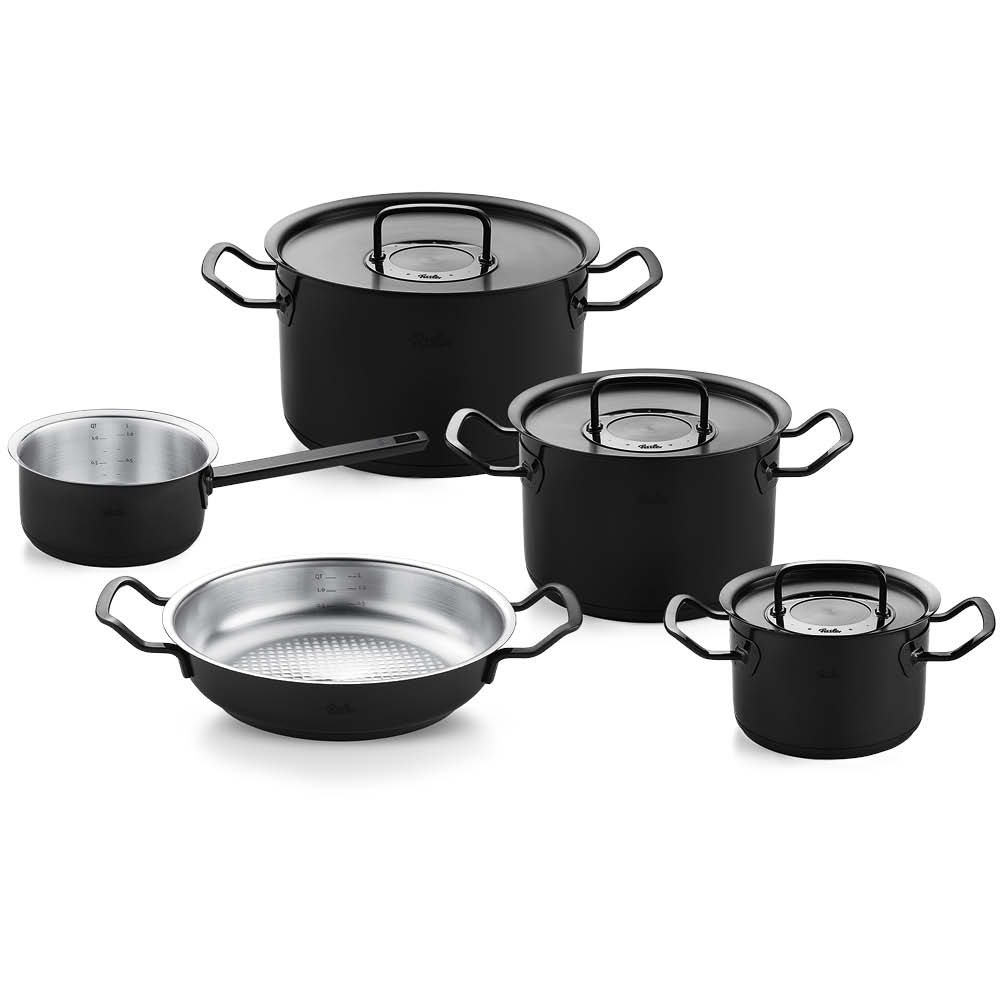 Fissler Profi Topf-Set 5tlg. "Shadow Line" 653770