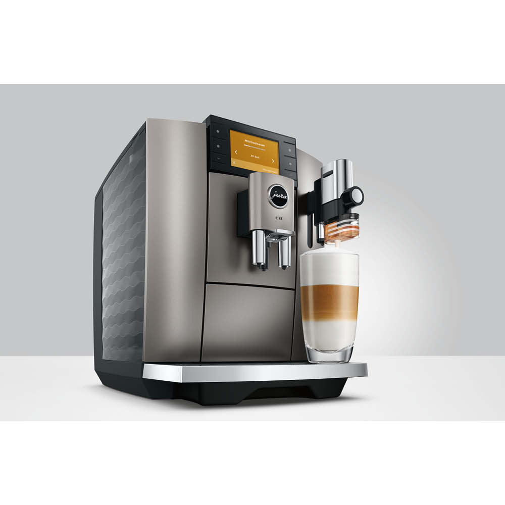 Jura Vollautomat E8 "Midnight Silver" 660612