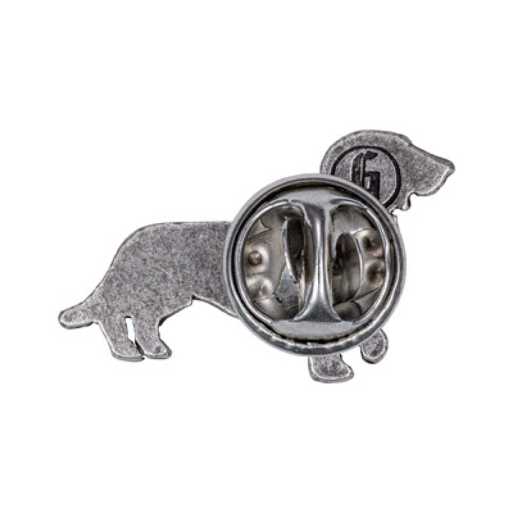 Gaudiknopf Pin 15 mm "Dackel" 645810