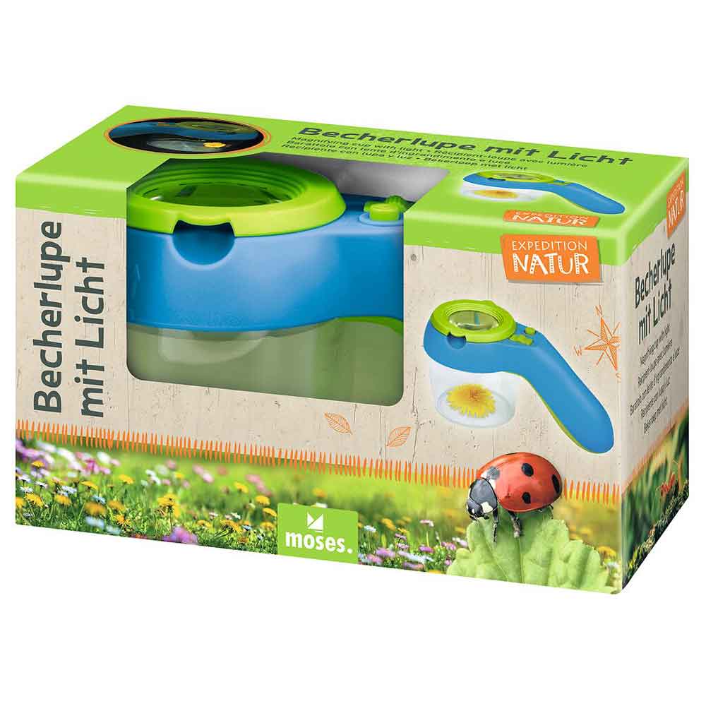 Moses Becherlupe mit Licht "Expedition Natur"