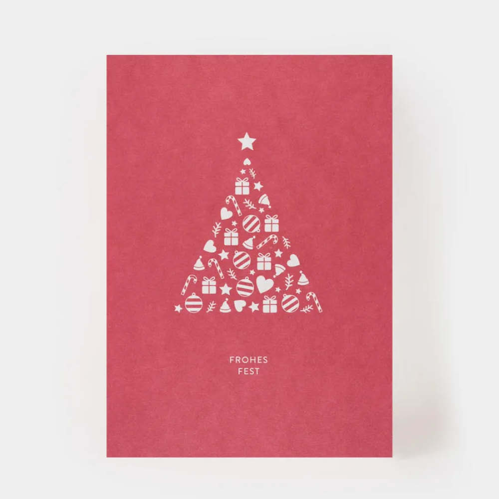 Kartenmarie Postkarte Weihnachtssymbole 639283