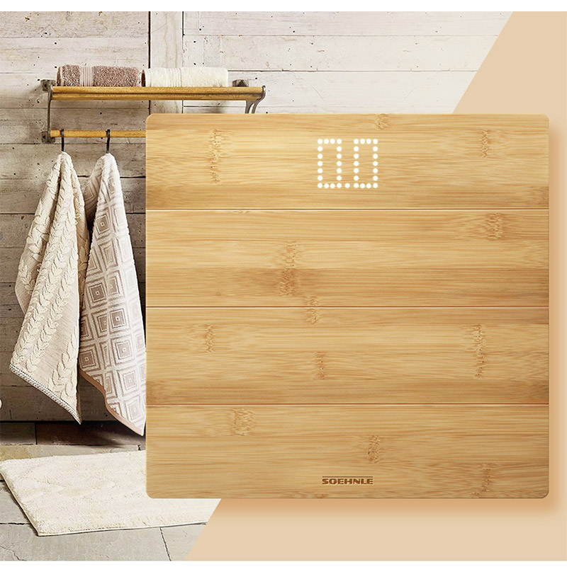 Soehnle Digitale Personenwaage "Style Sense Bamboo Magic" 593920