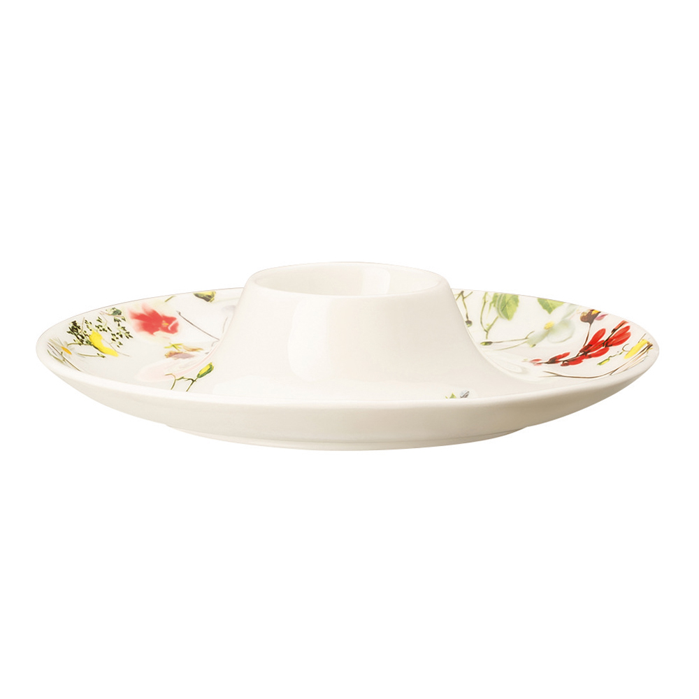 Rosenthal Eierbecher mit Ablage "Brillance Fleurs Sauvages" 556727