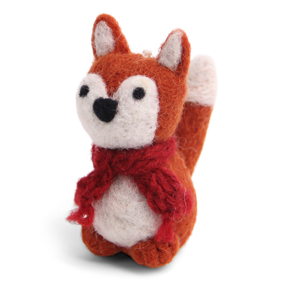 En Gry & Sif Filzfigur "Fuchs mit Schal" 616766