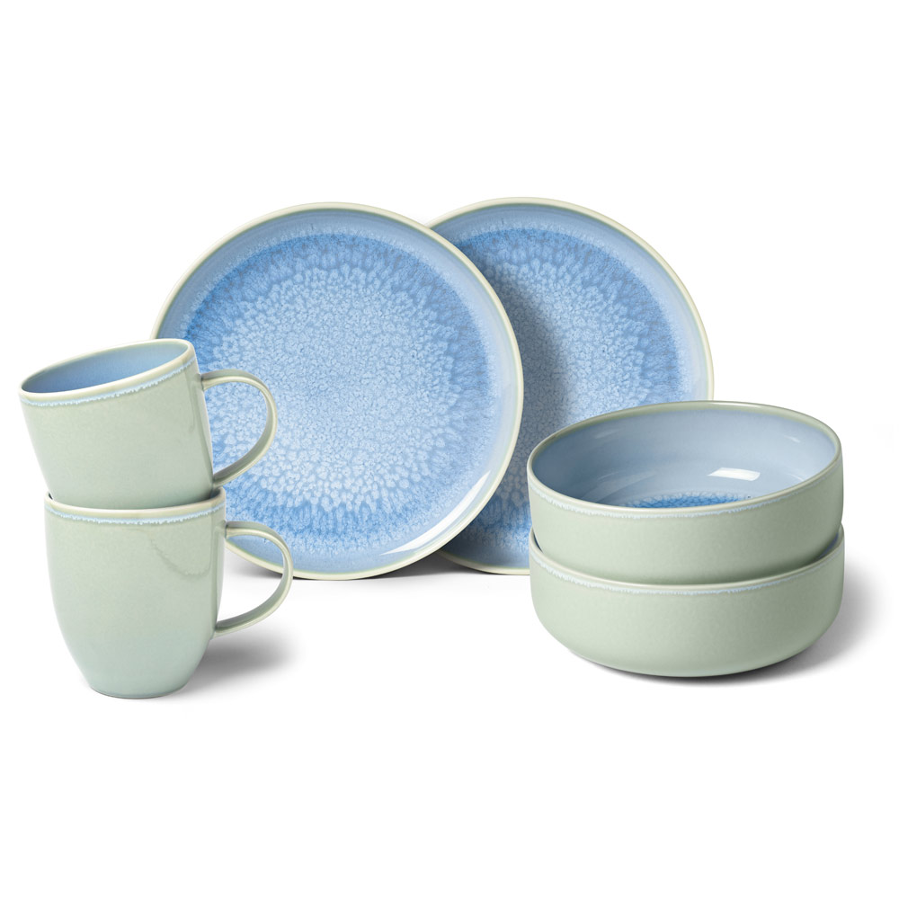 Villeroy & Boch Frühstücks-Set "Crafted Blueberry" 6-tlg. 615905