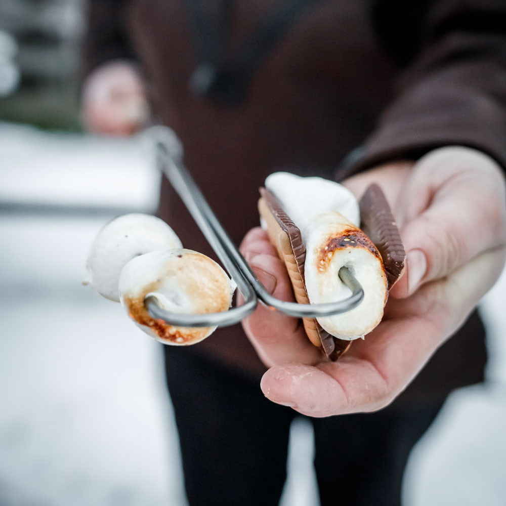 Petromax Lagerfeuer-Spieß (Gabel gebogen), 2 Stück 620631