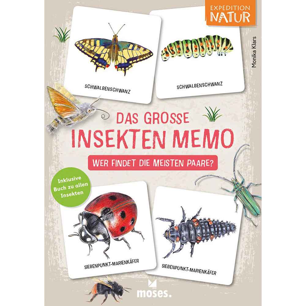 Moses Das große Insekten Memo "Expedition Natur"