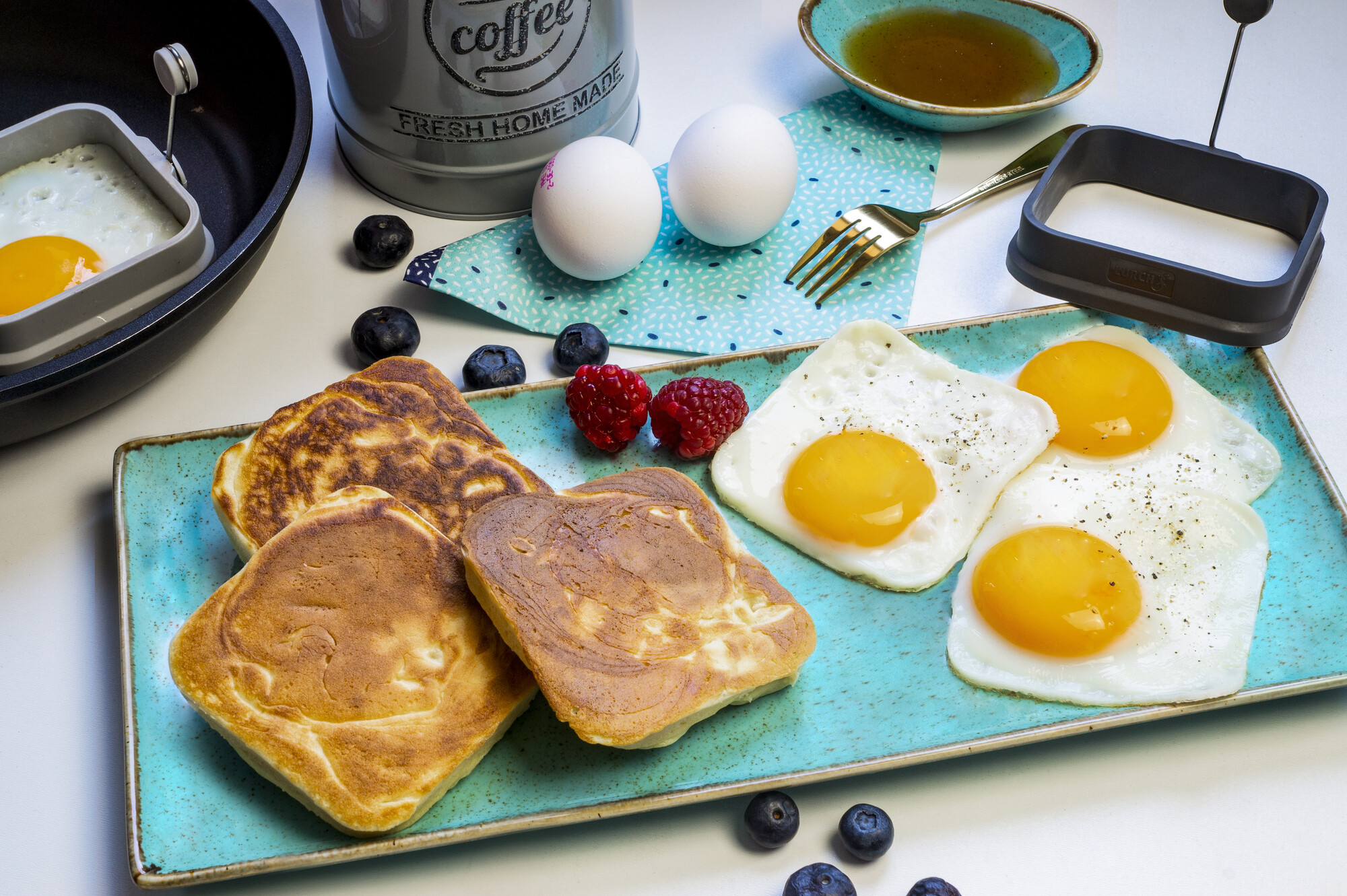 Eiformer Quadrat 2er 610301