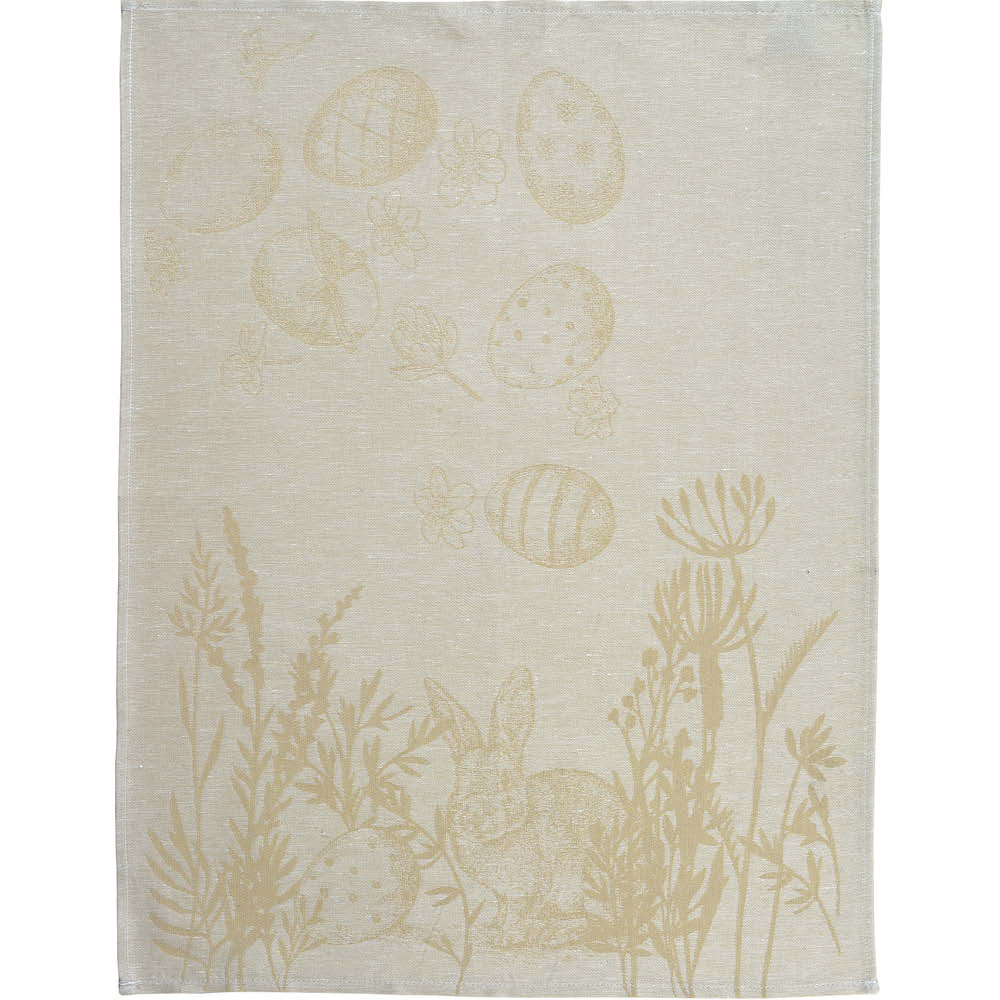 Sander Geschirrtuch "Easter Egg Roll" beige 649212