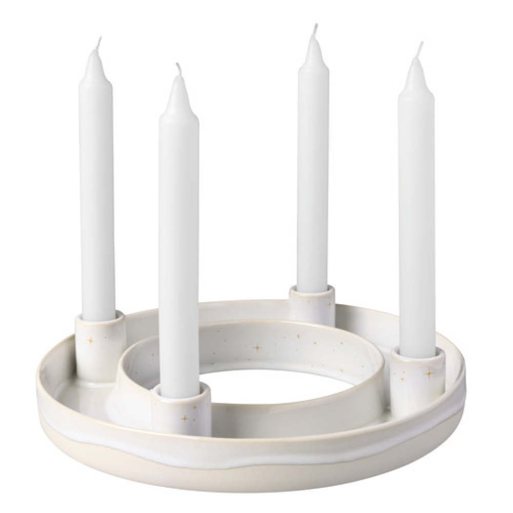 Villeroy & Boch Adventskranz "Winter Glow" 628171