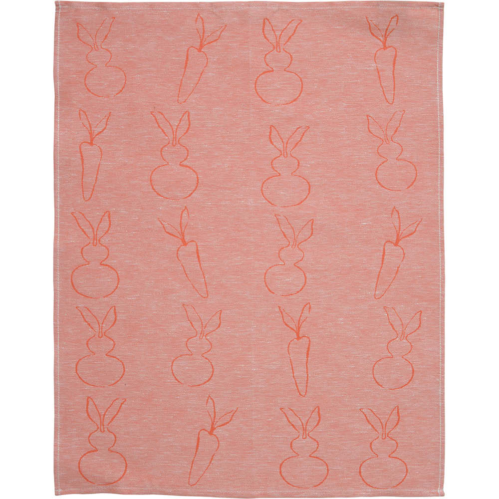 Sander Geschirrtuch "Fred & Ginger" coral 649213