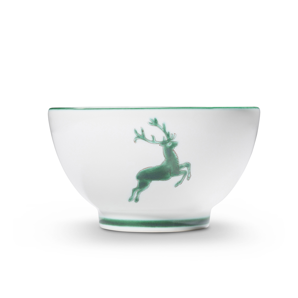 Gmundner Frühstücksschale "Grüner Hirsch" 293836