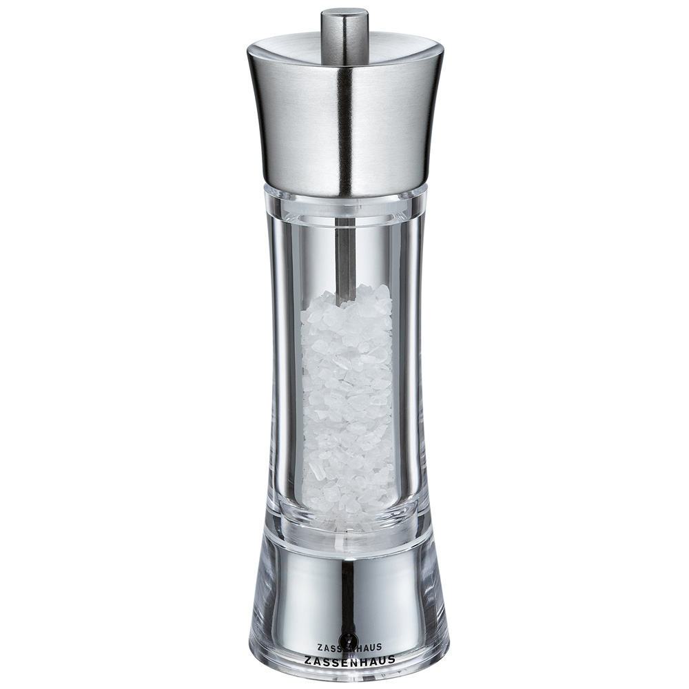 Zassenhaus Salz-/Pfeffermühle ''Aachen'' Edelstahl 542549