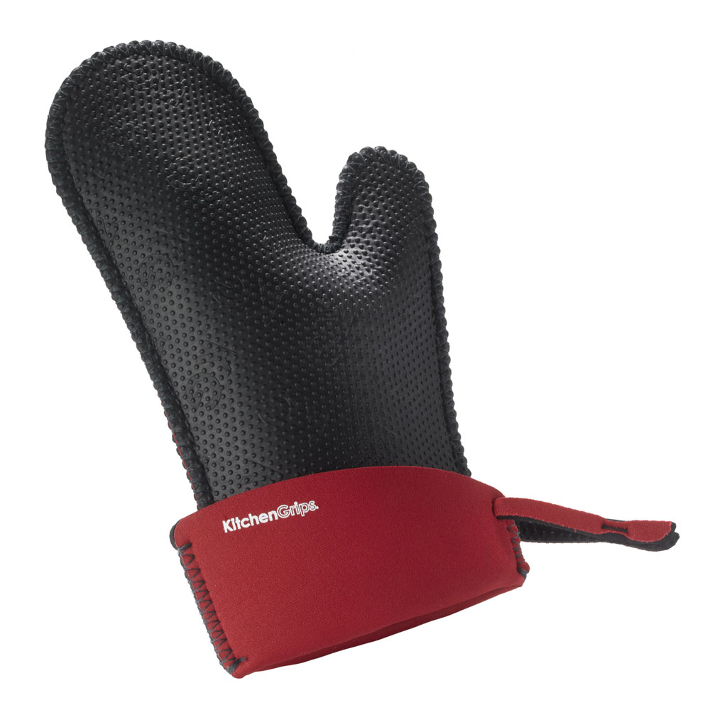 Profino Kochhandschuh schwarz/rot 479476