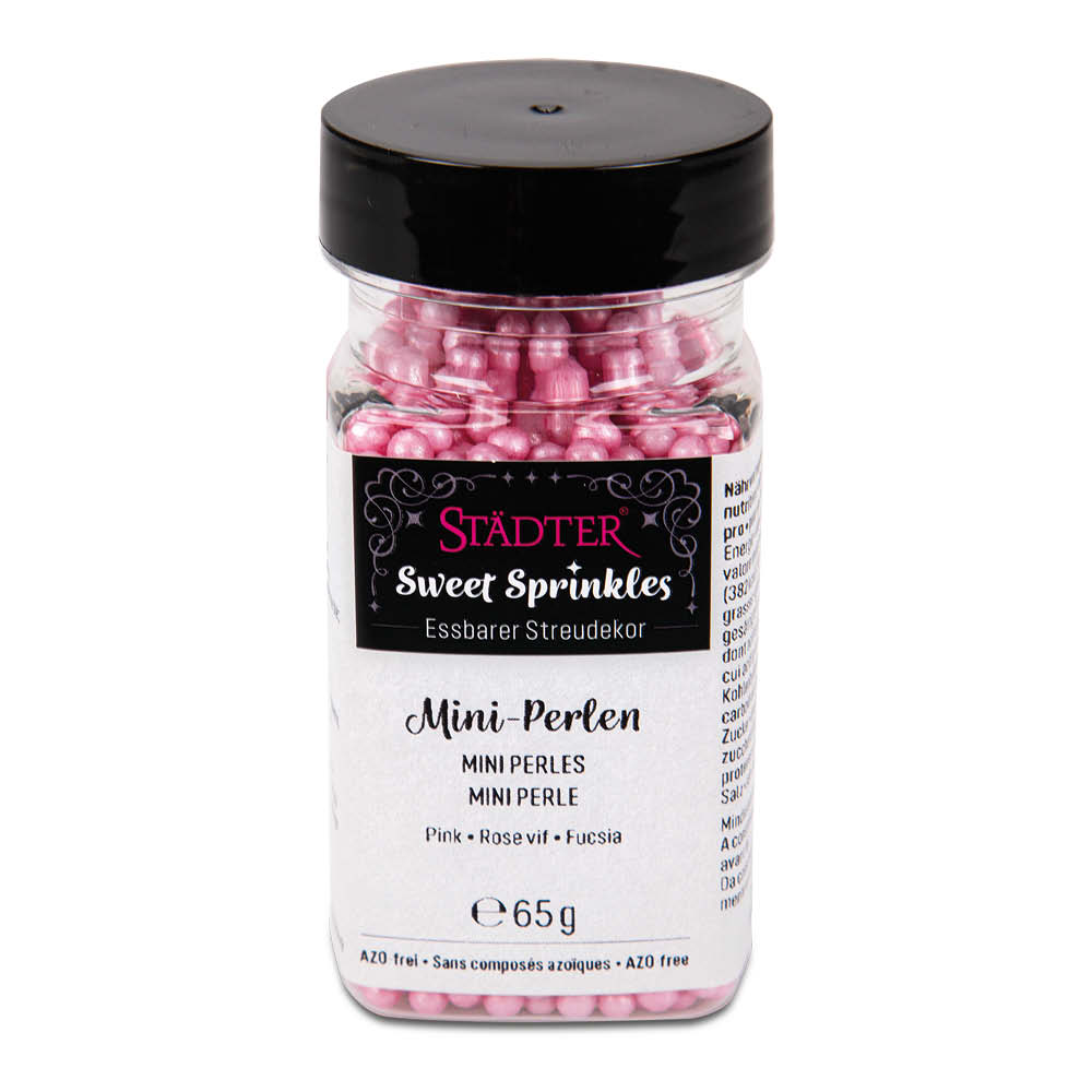 Städter Streudekor Perlen Mini 65g pink 538986