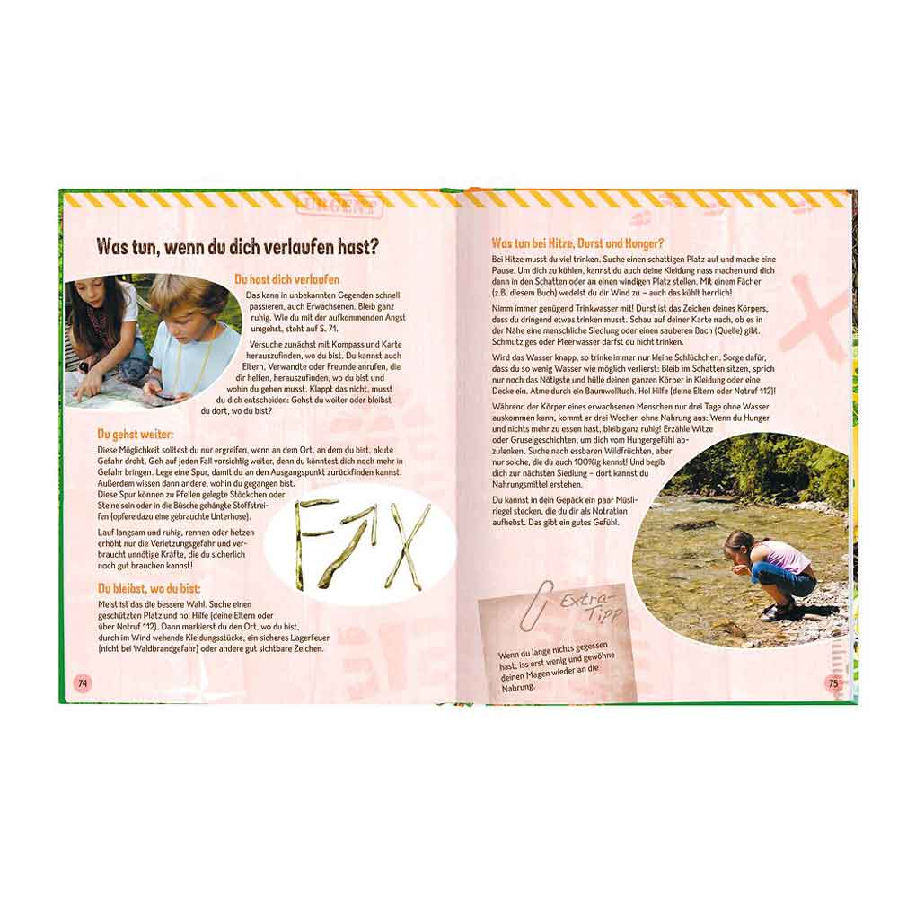 Moses Buch-Outdoor-Survival "Expedition Natur"