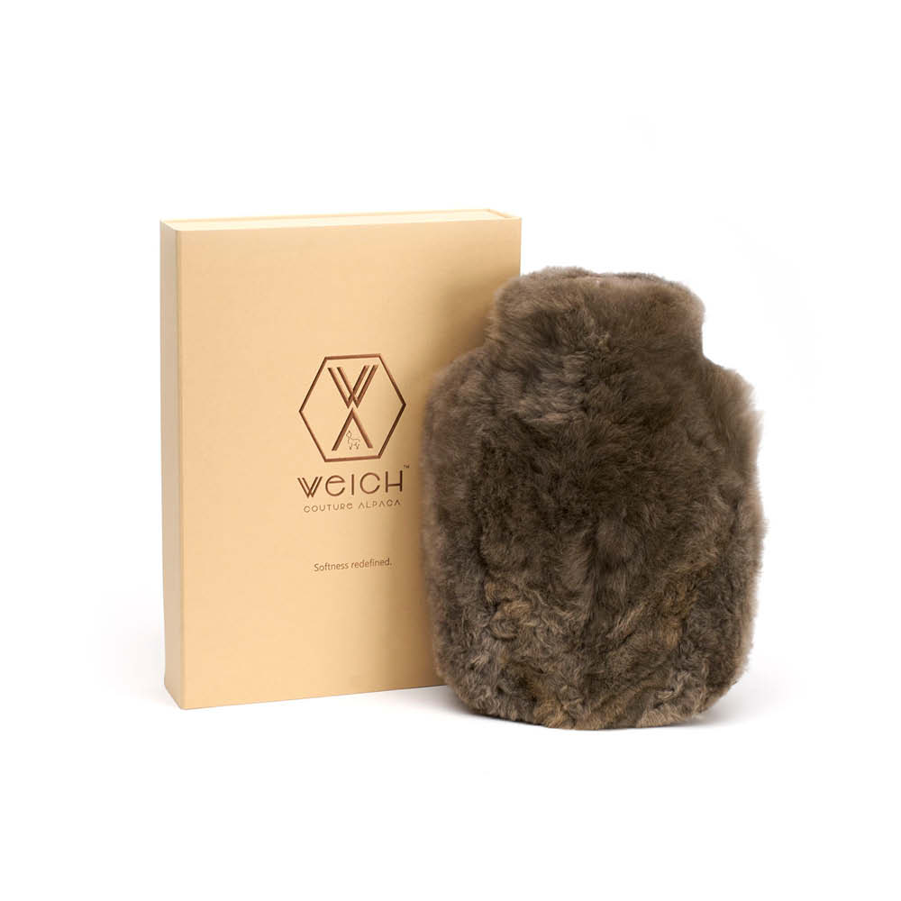 Weich Alpaka Fell Wärmflasche "CALMO" 636603