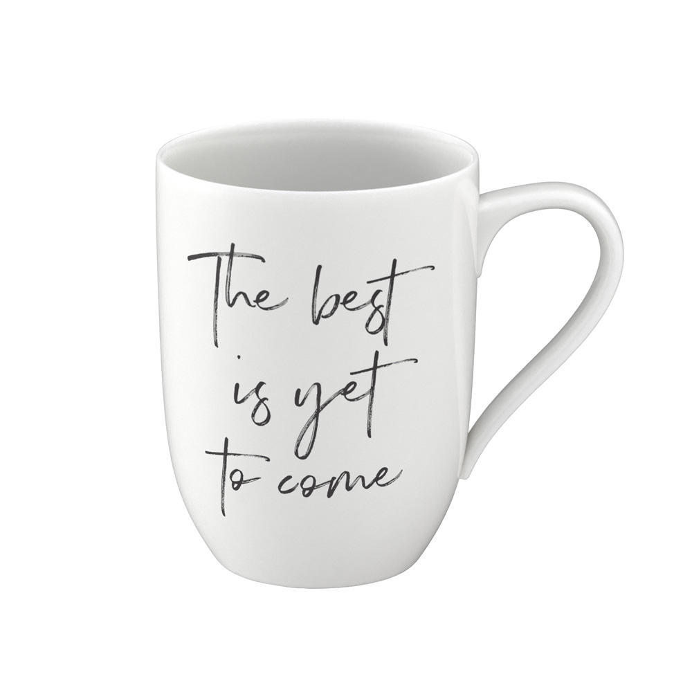 Villeroy & Boch Henkelbecher "Statement The best is yet come" 601396