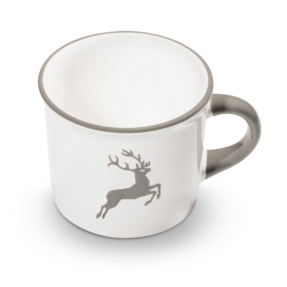 Gmundner Kaffeehaferl "Grauer Hirsch" 401115