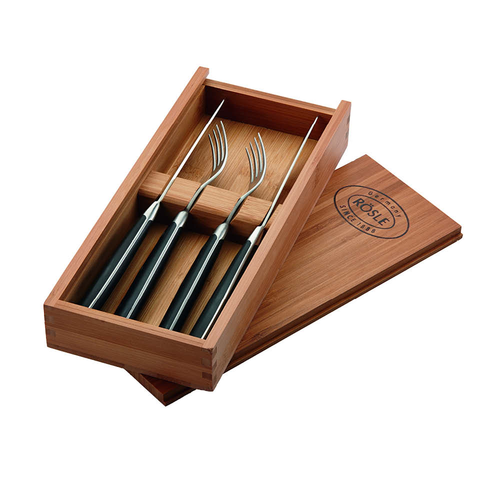 Rösle Steak Besteck Set 4-tlg. 498089